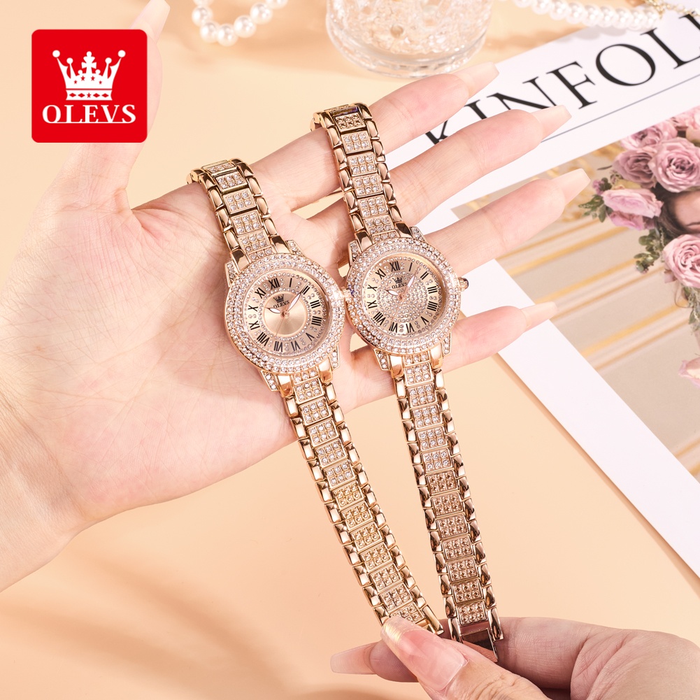 Luxury Women'S Watch - OLEVS Роскошные модные женские часы с