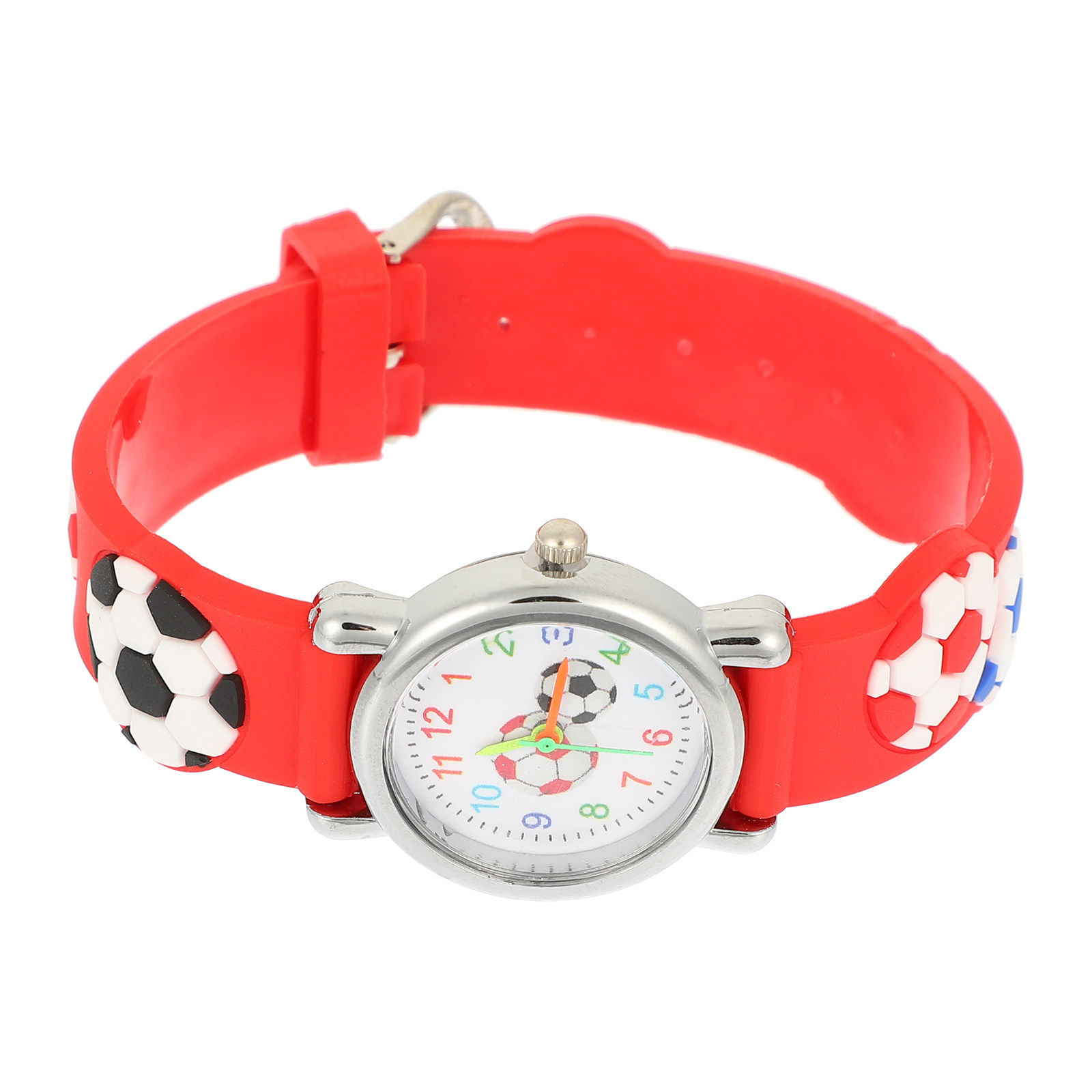 Luxury Watch Kids - Прочные детские часы с 3D-изображением футбольного
