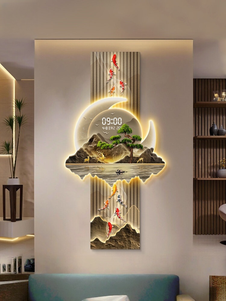 Luxury Watch Wall Clock - Дизайнерские роскошные настенные часы для гостиной,