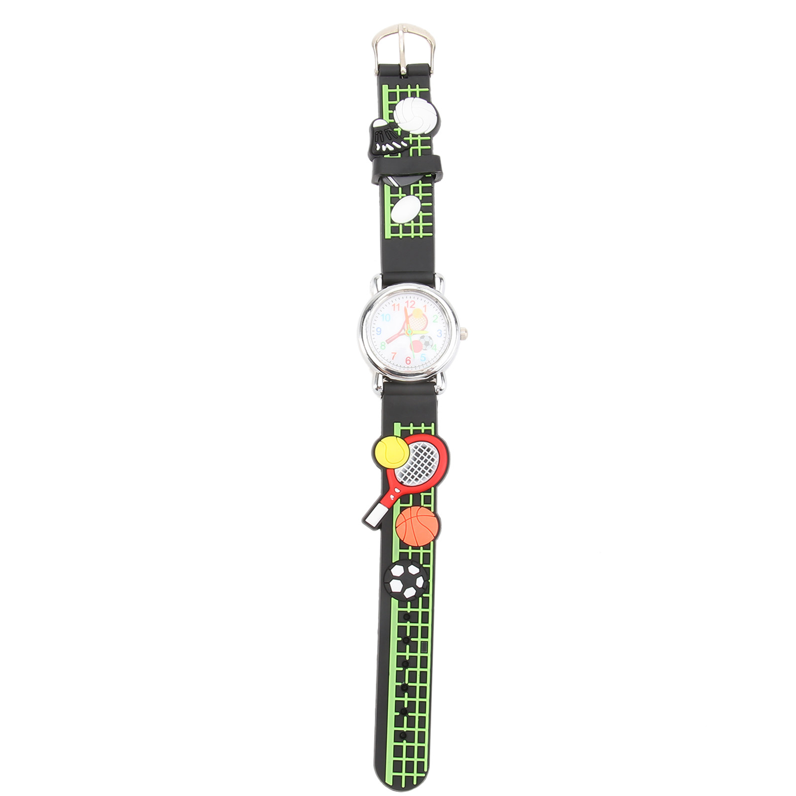 Luxury Watch Kids - Детские часы с 3D-изображением теннисной ракетки