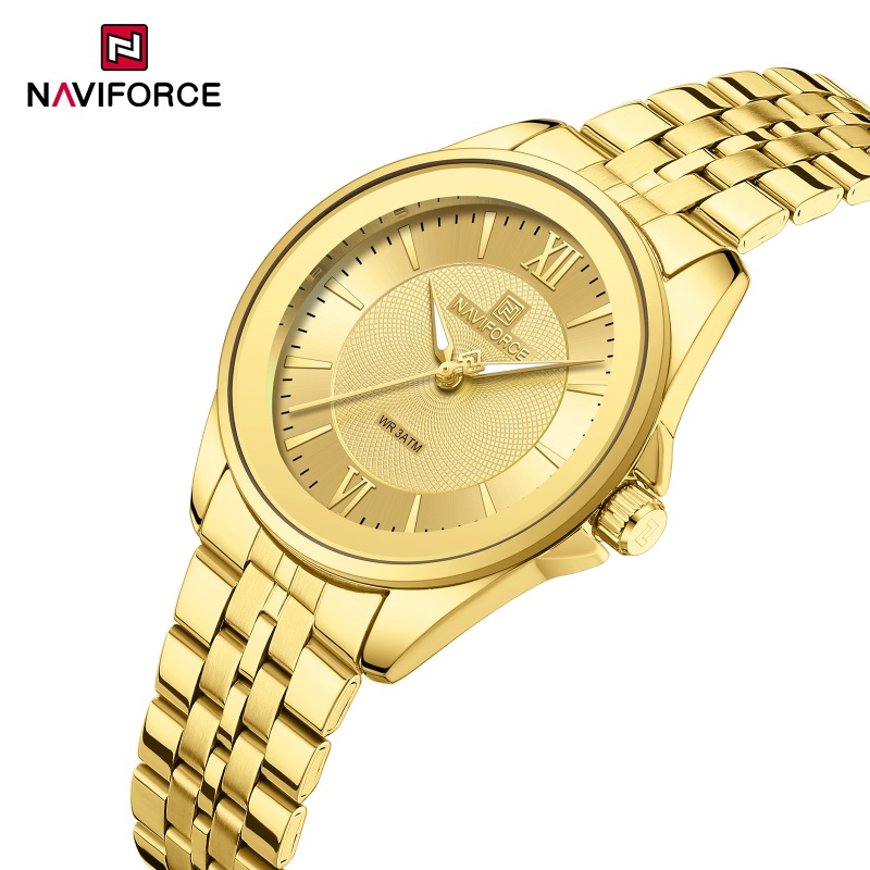 Luxury Watch Black - NAVIFORCE женские водонепроницаемые кварцевые часы 3ATM,