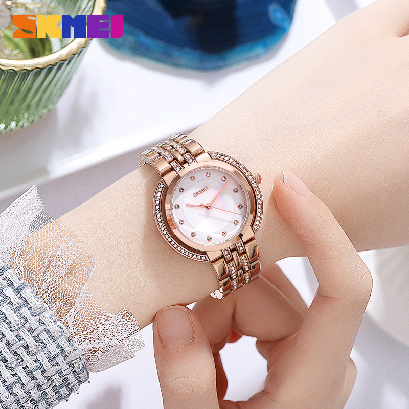 Luxury Women'S Watch - Женские кварцевые часы-браслет с роскошным циферблатом