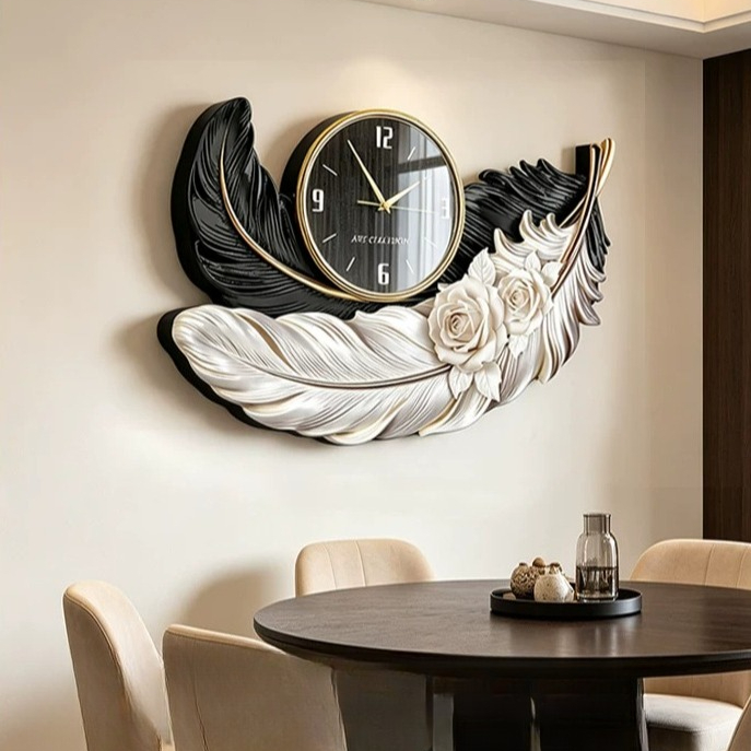Элитные настенные часы с перье – обзор и цена Luxury Watch Wall Clock