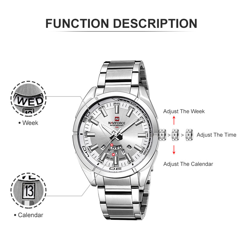 Классические повседневные часы – обзор и цена Luxury Watch Black