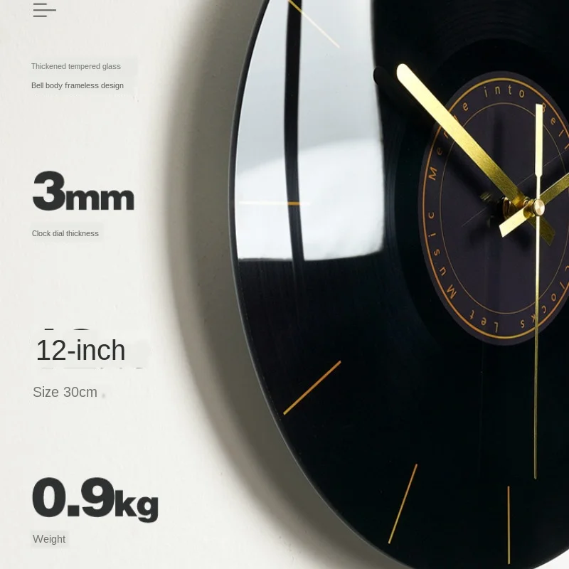 Роскошные бесшумные настенные  – обзор и цена Luxury Watch Wall Clock