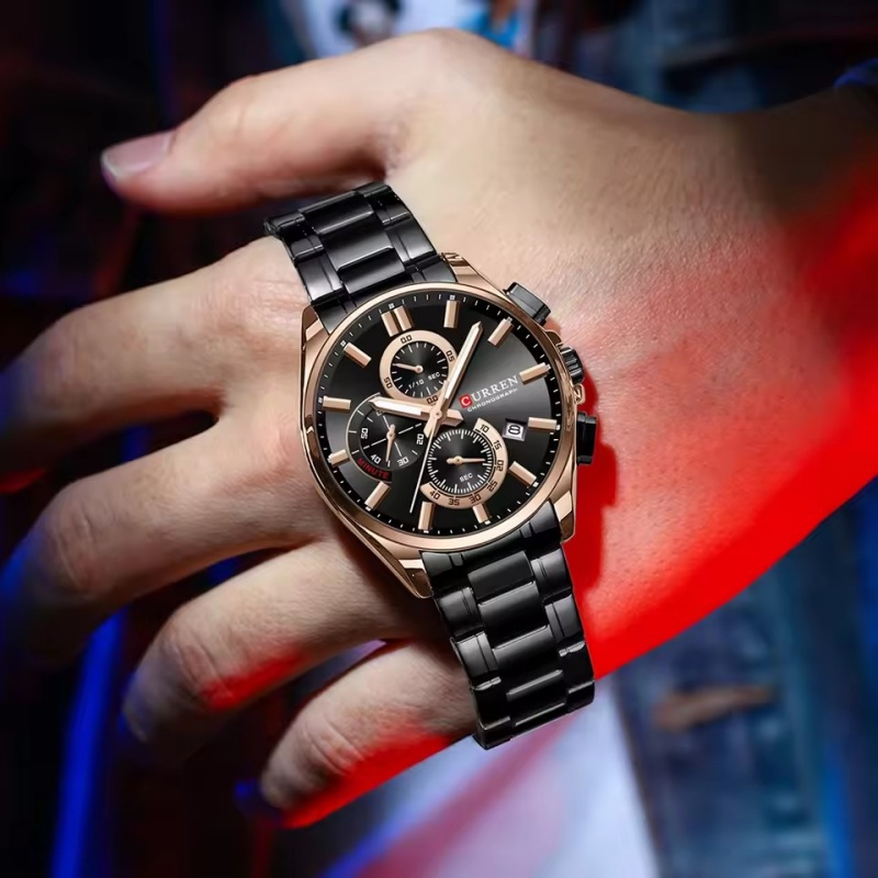 Мужские кварцевые часы CURREN  – обзор и цена Luxury Watch Kids