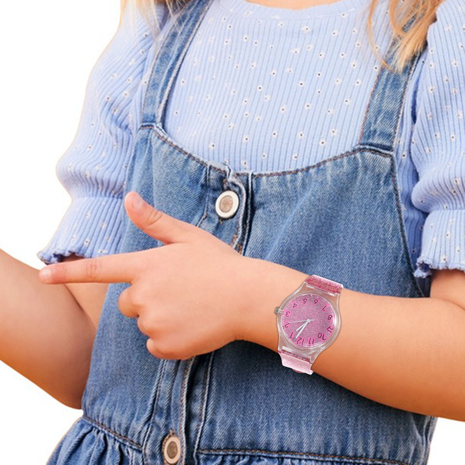 Детские часы, красочный блестя – обзор и цена Luxury Watch Kids