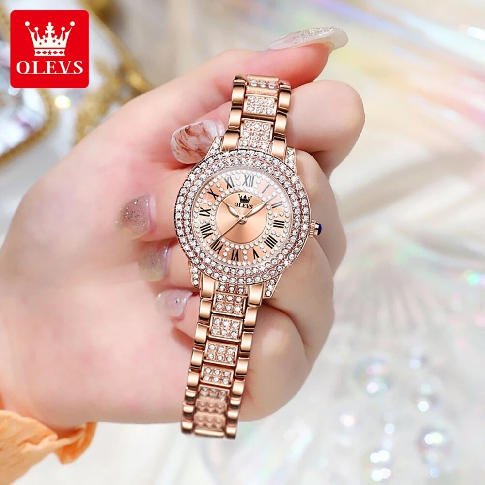 Женские кварцевые часы с брилл – обзор и цена Lux Watch