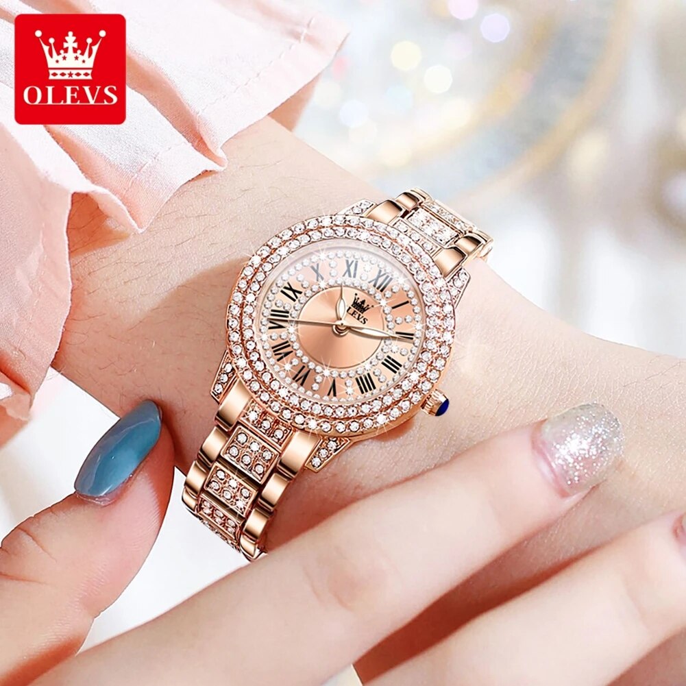 Женские кварцевые часы с брилл – обзор и цена Lux Watch