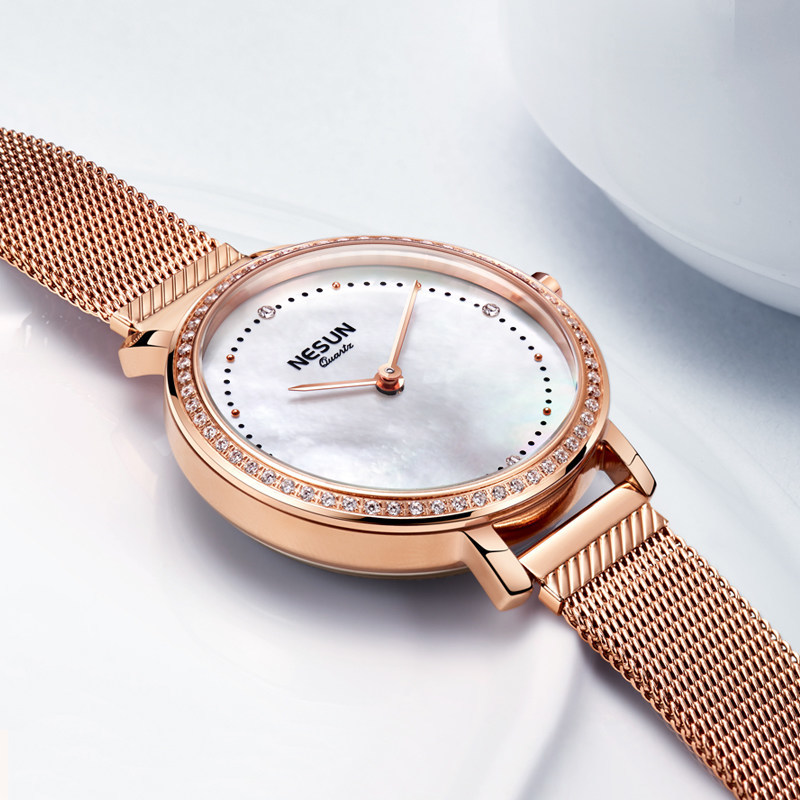 Швейцария NESUN женские часы Я – обзор и цена Luxury Watch Japan Brand