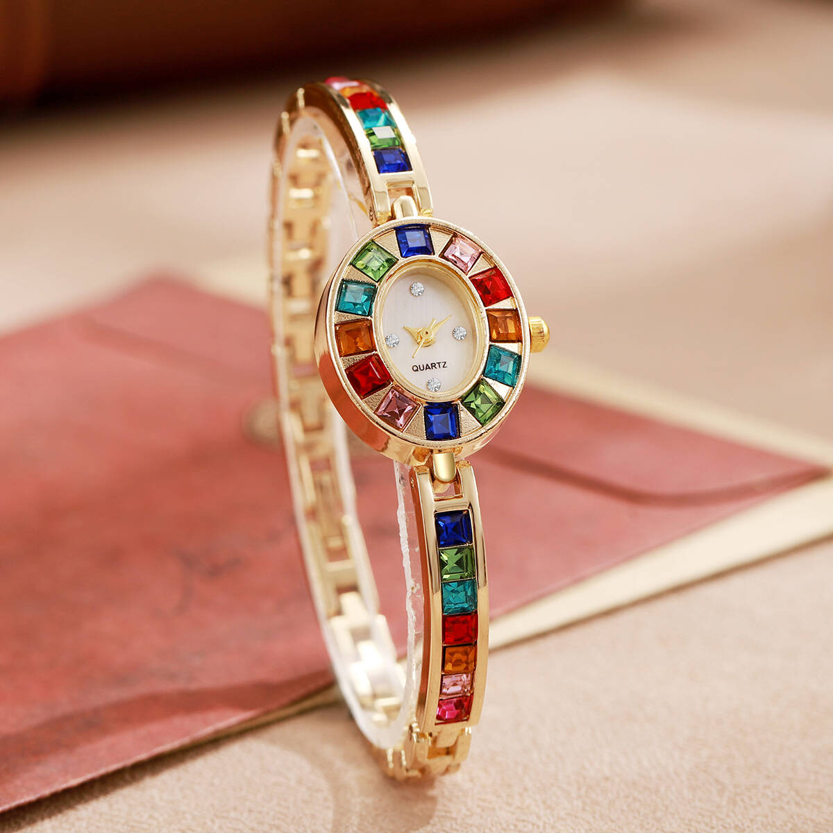 2 шт./компл. роскошные женские – обзор и цена Luxury Women'S Watch