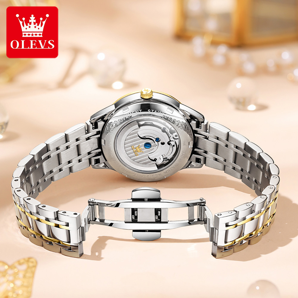 Женские часы OLEVS, роскошные  – обзор и цена Luxury Watch Moon Phase