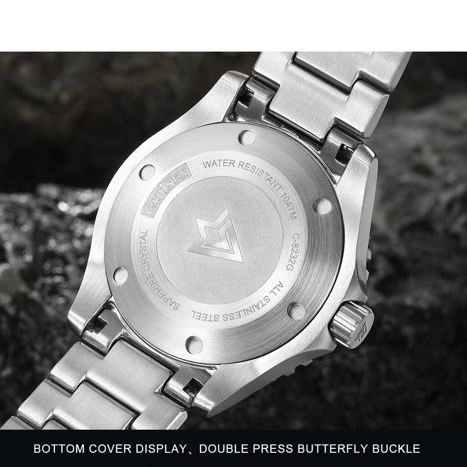 CADISEN AQUA DIVER Новые роско – обзор и цена Luxury Watch Japan Brand