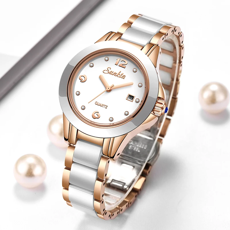 Sunkta модные повседневные ква – обзор и цена Luxury Women'S Watch
