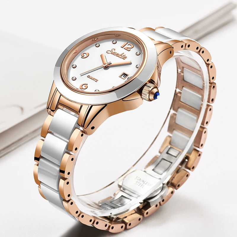 Sunkta модные повседневные ква – обзор и цена Luxury Women'S Watch