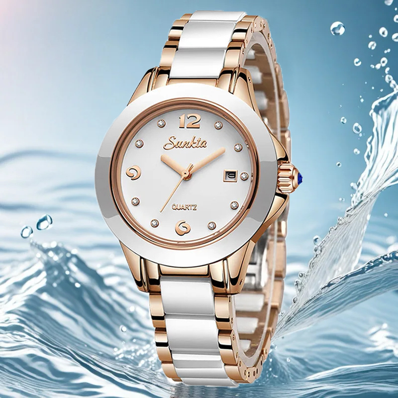 Sunkta модные повседневные ква – обзор и цена Luxury Women'S Watch