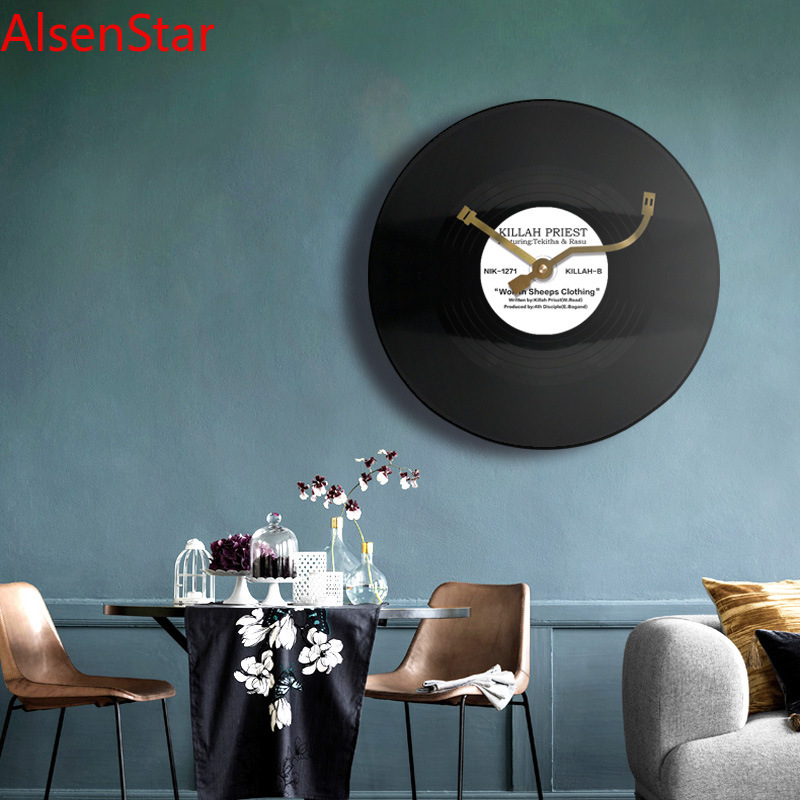 Настенные часы из виниловой пл – обзор и цена Luxury Watch Wall Clock