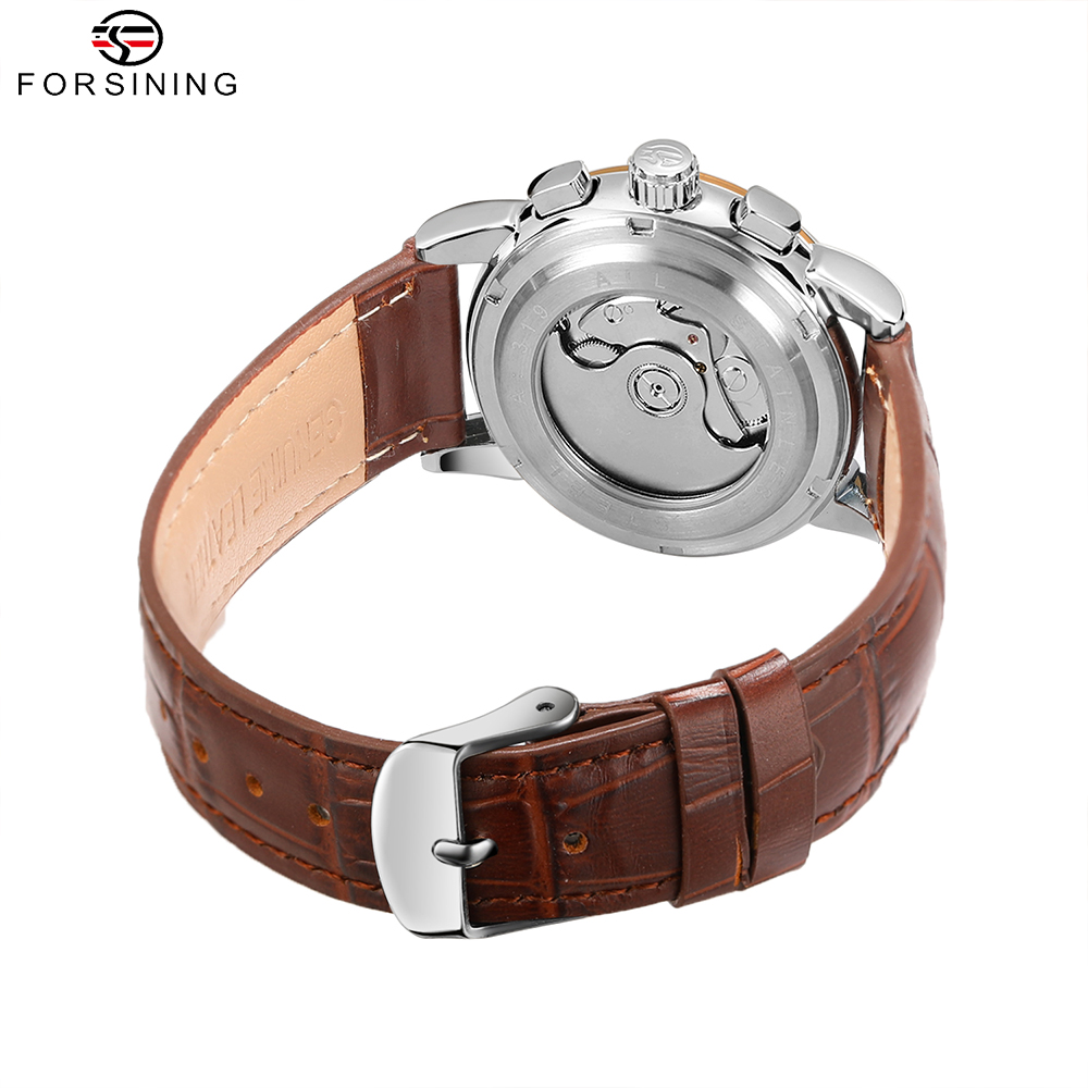 FORSINING женские роскошные на – обзор и цена Luxury Watch Moon Phase