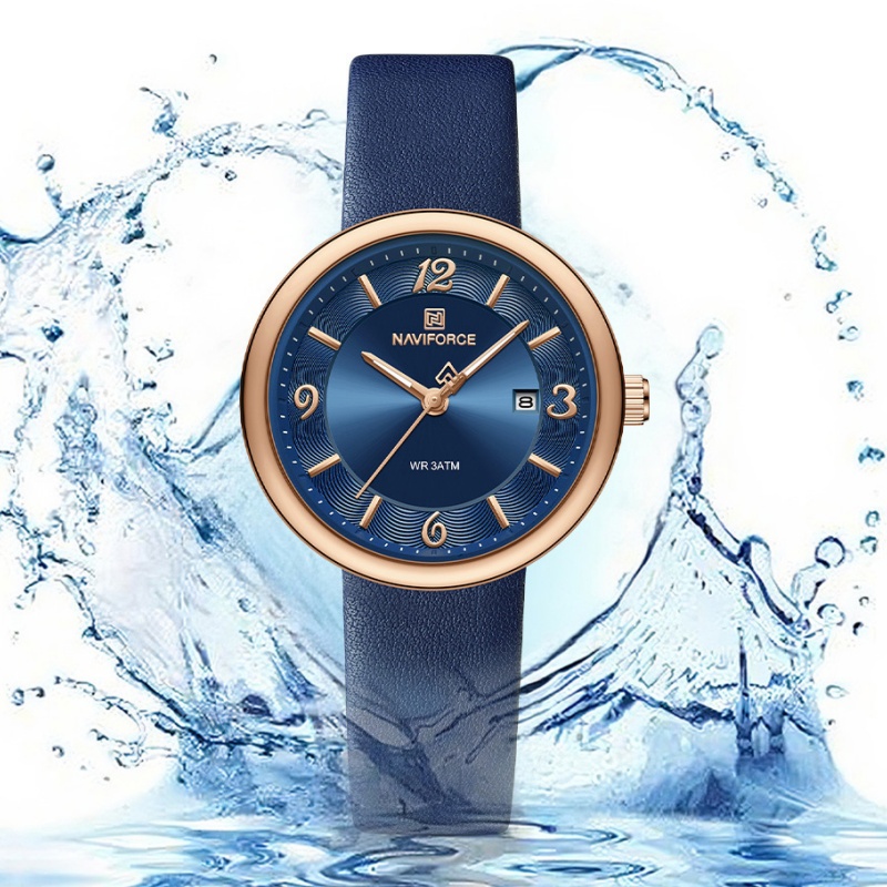 NAVIFORCE Новые женские повсед – обзор и цена Luxury Watch Black