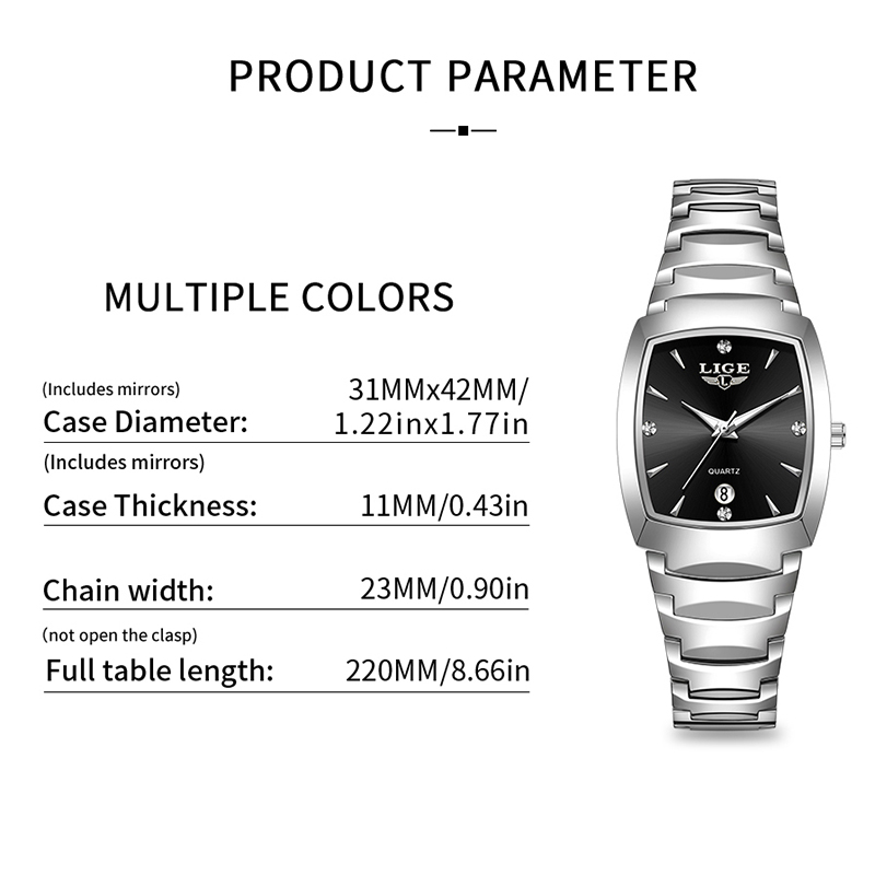 LIGE часы женские деловые роск – обзор и цена Luxury Watch Business