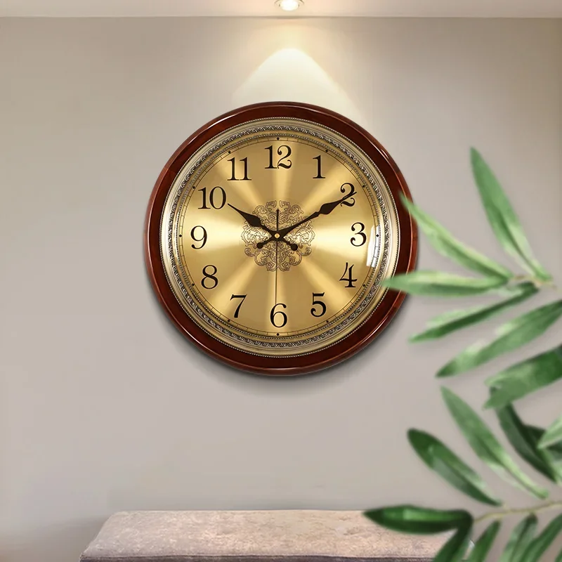 Роскошные деревянные настенные – обзор и цена Luxury Watch Wall Clock