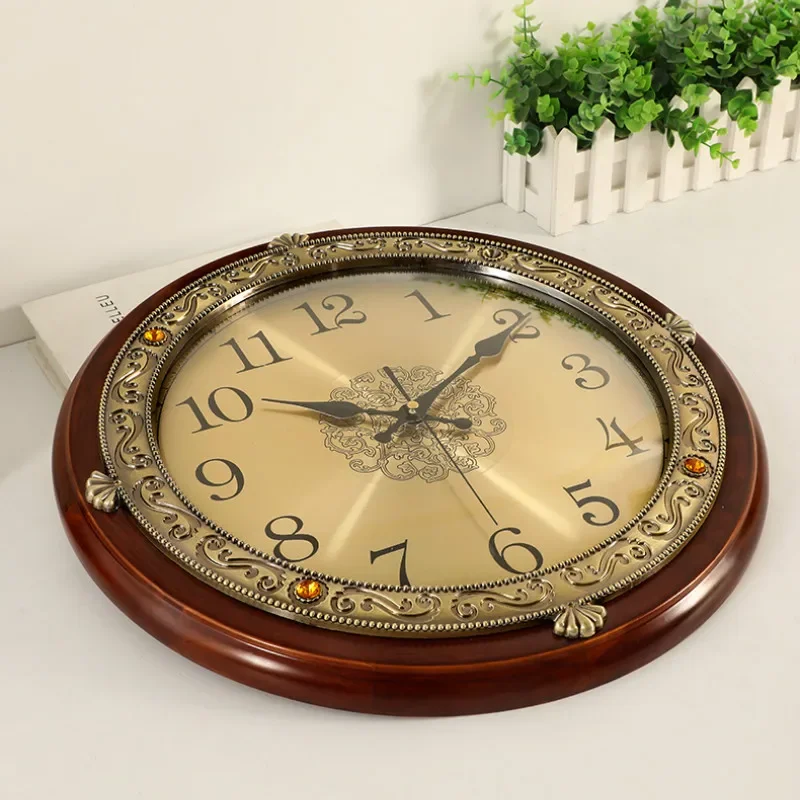 Роскошные деревянные настенные – обзор и цена Luxury Watch Wall Clock