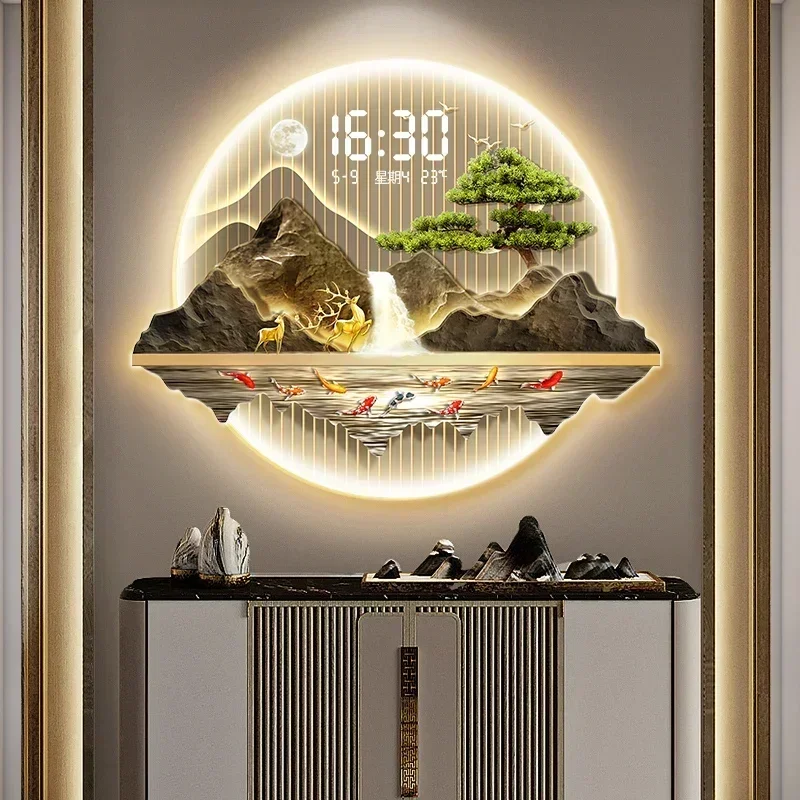 Художественные настенные часы  – обзор и цена Luxury Watch Wall Clock