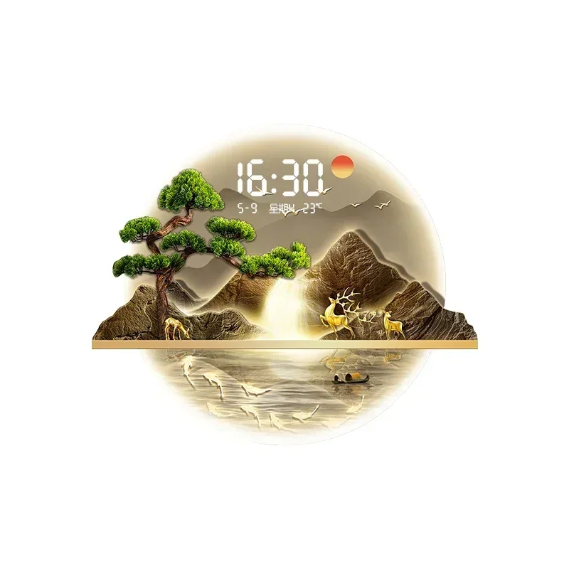 Художественные настенные часы  – обзор и цена Luxury Watch Wall Clock