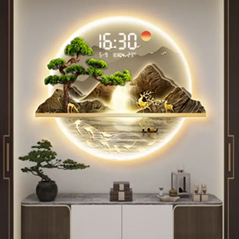 Художественные настенные часы  – обзор и цена Luxury Watch Wall Clock
