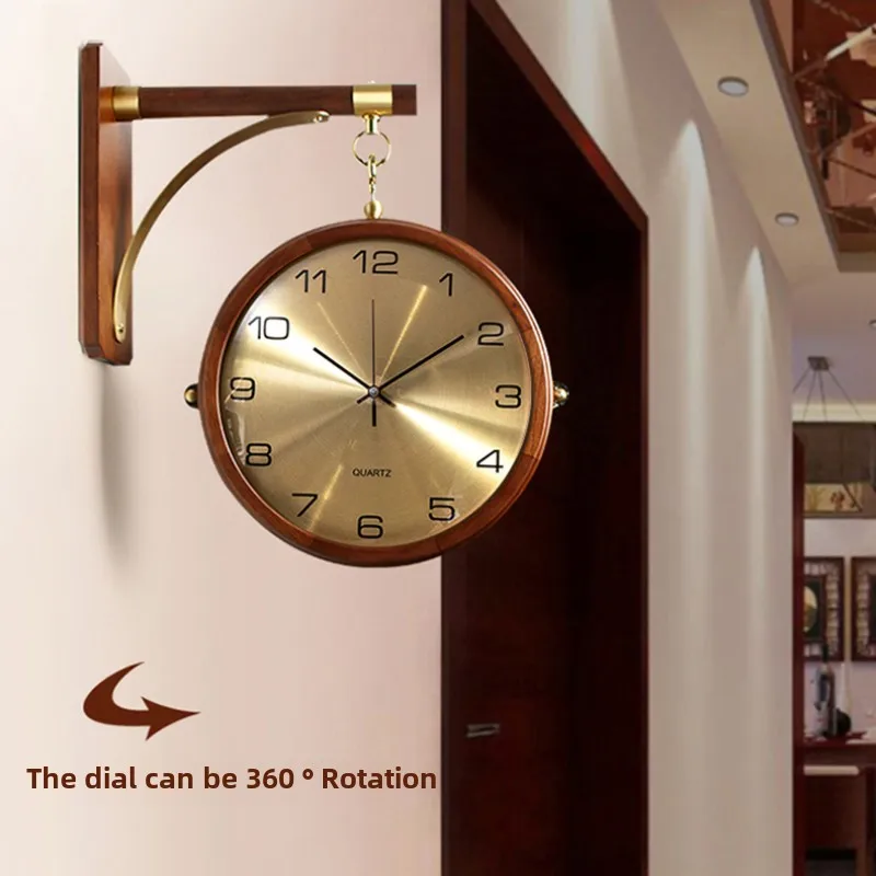 Легкие роскошные бесшумные мет – обзор и цена Luxury Watch Wall Clock
