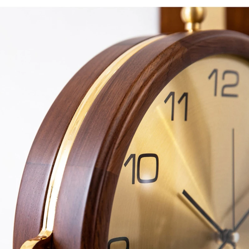 Легкие роскошные бесшумные мет – обзор и цена Luxury Watch Wall Clock