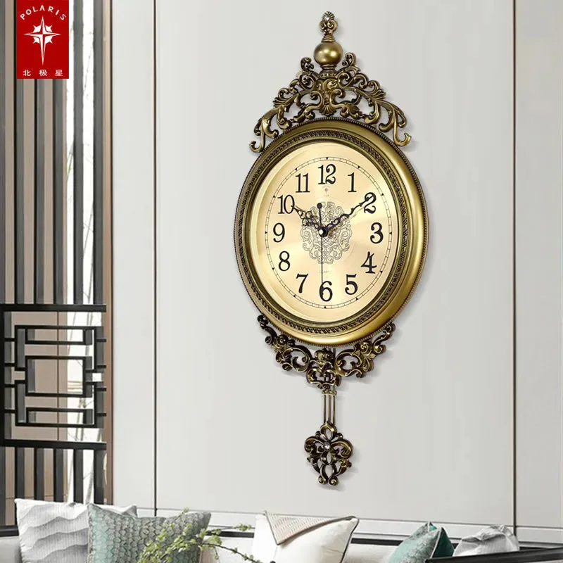 Большие роскошные золотые наст – обзор и цена Luxury Watch Wall Clock