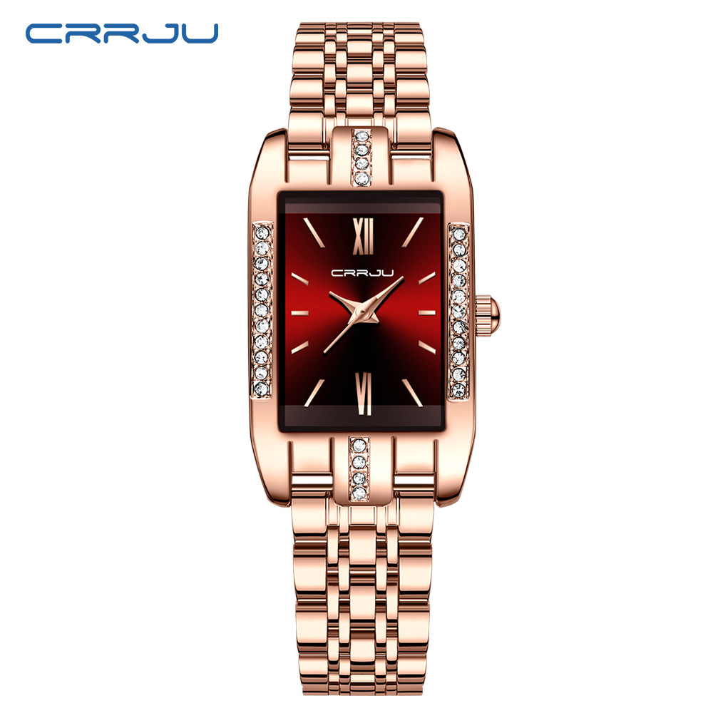 CRRJU Роскошные квадратные час – обзор и цена Lux Watch