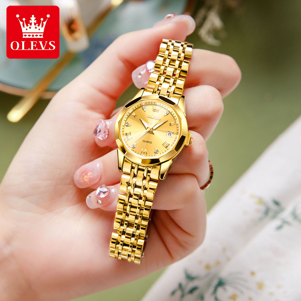OLEVS модные золотые часы для  – обзор и цена Lux Watch