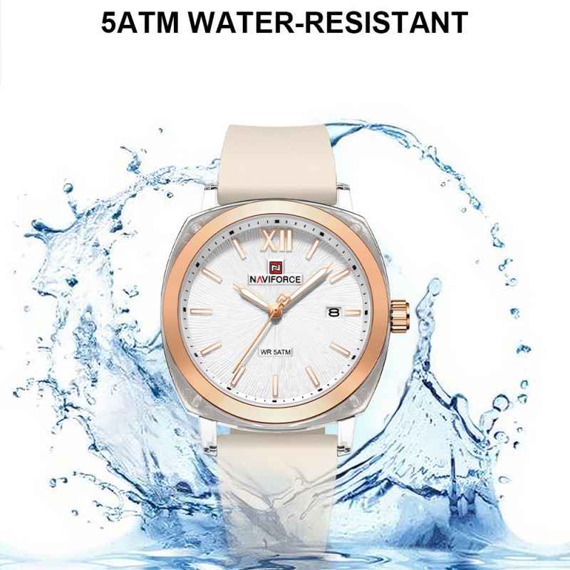 Женские кварцевые часы NAVIFOR – обзор и цена Luxury Watch Black