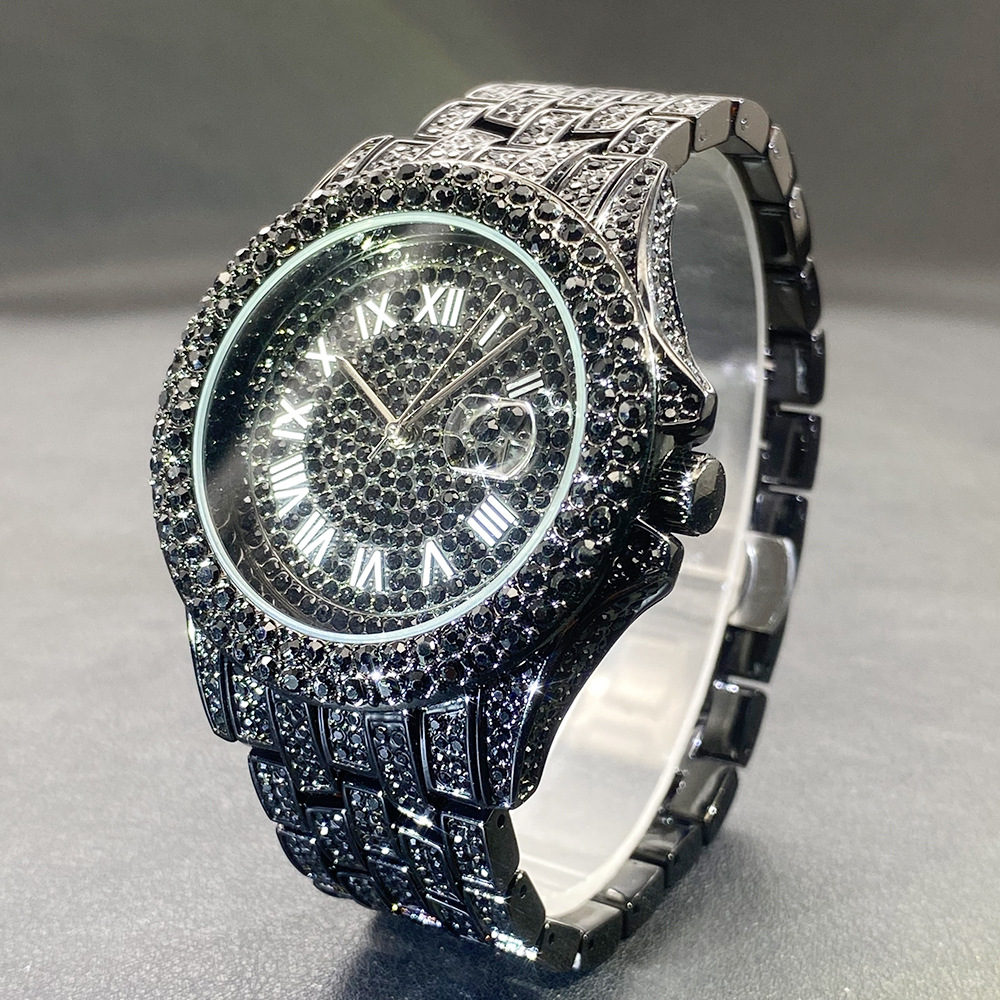 Большие золотые, серебряные, ч – обзор и цена Luxury Watch Black