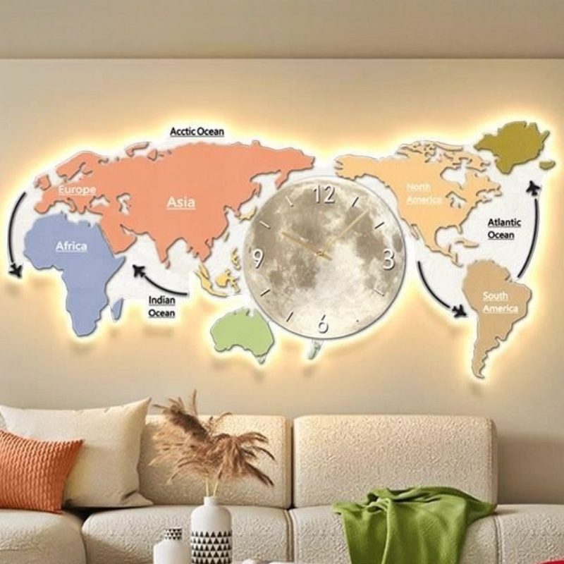 Настенные часы с подсветкой в  – обзор и цена Luxury Watch Wall Clock
