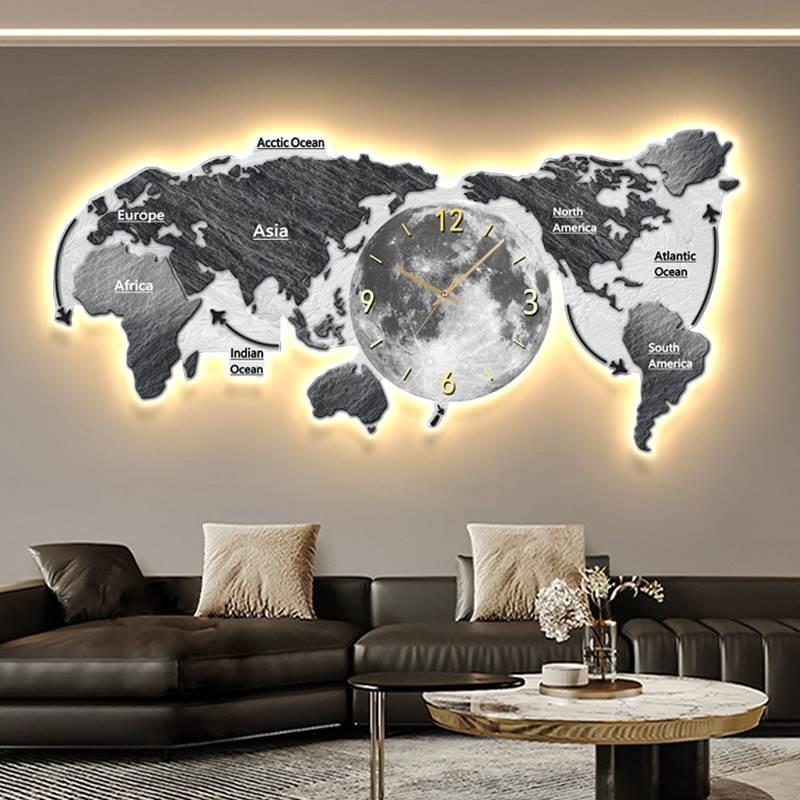 Настенные часы с подсветкой в  – обзор и цена Luxury Watch Wall Clock