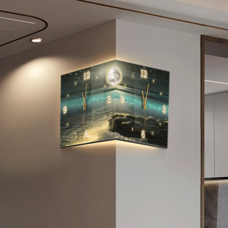 Светодиодные цифровые настенны – обзор и цена Luxury Watch Wall Clock