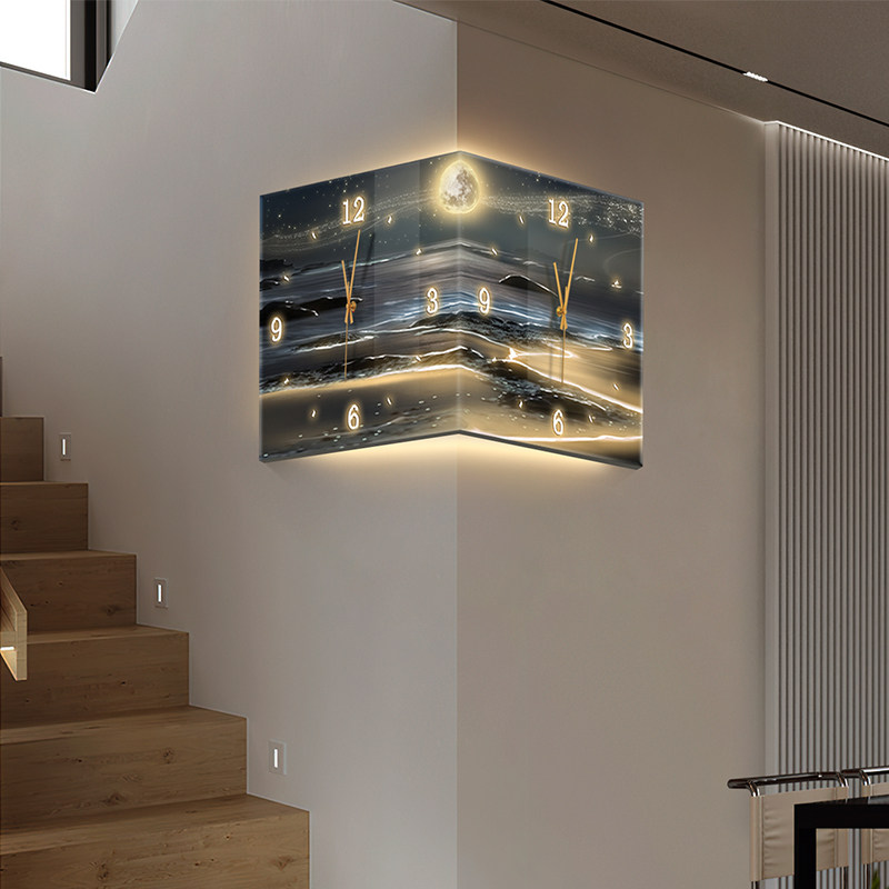 Светодиодные цифровые настенны – обзор и цена Luxury Watch Wall Clock