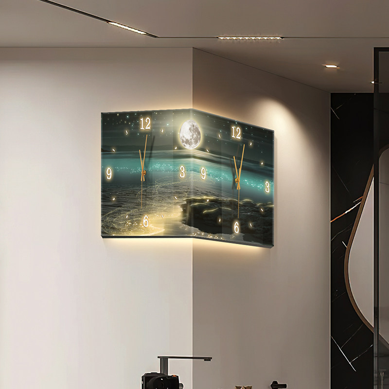Светодиодные цифровые настенны – обзор и цена Luxury Watch Wall Clock