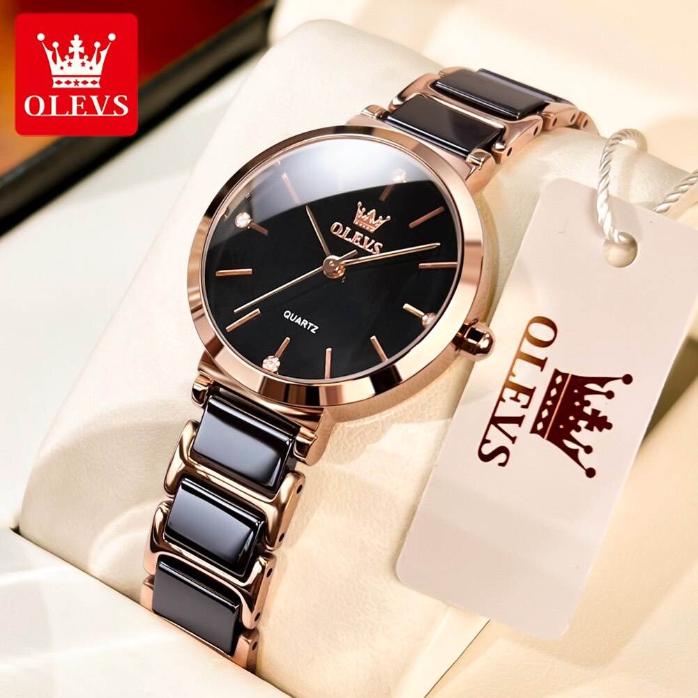 Женские кварцевые часы с керам – обзор и цена Lux Watch
