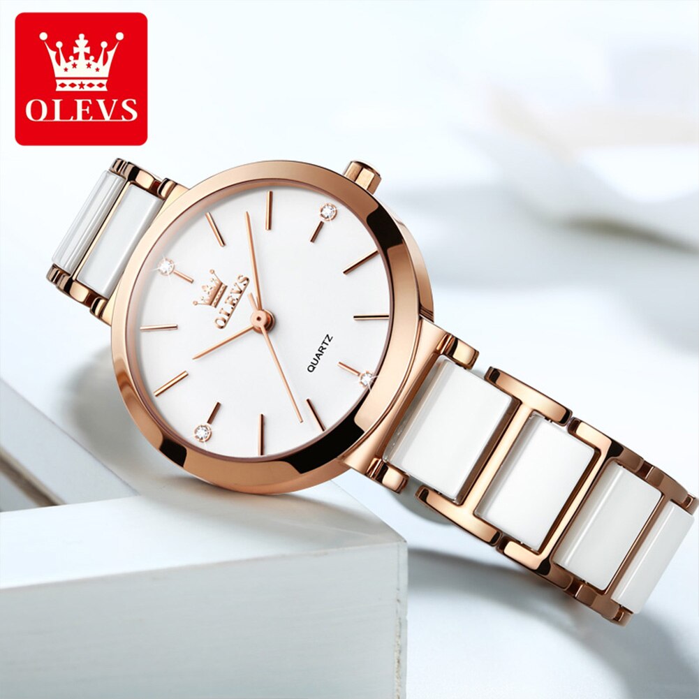 Женские кварцевые часы с керам – обзор и цена Lux Watch